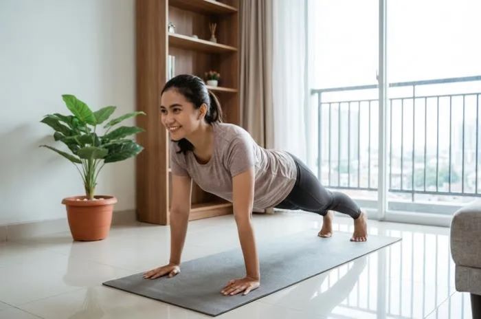 Tren Workout Di Rumah Semakin Populer